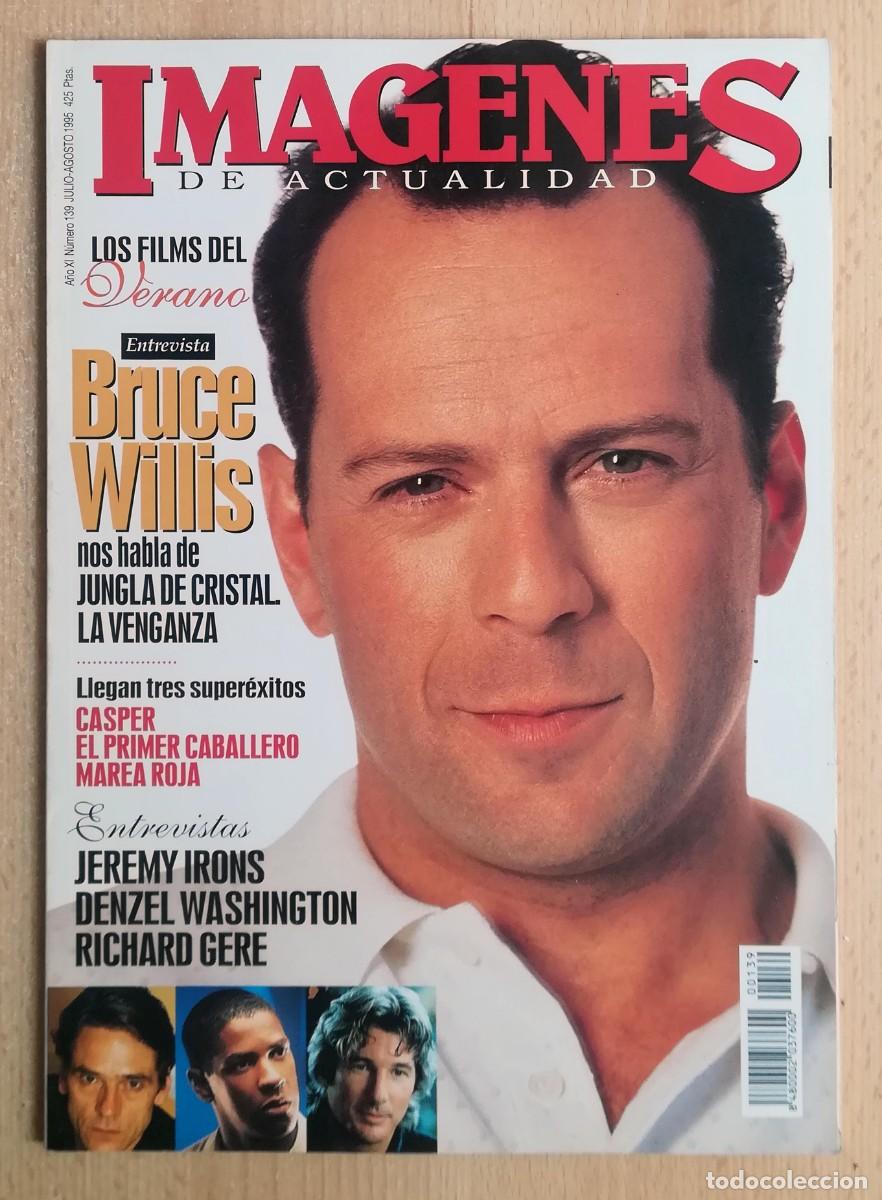 Cine: Im&aacute;genes de actualidad N&ordm; 139. Julio-Agosto 1995. Jungla de cristal. Paul Newman. Marea roja. Casper