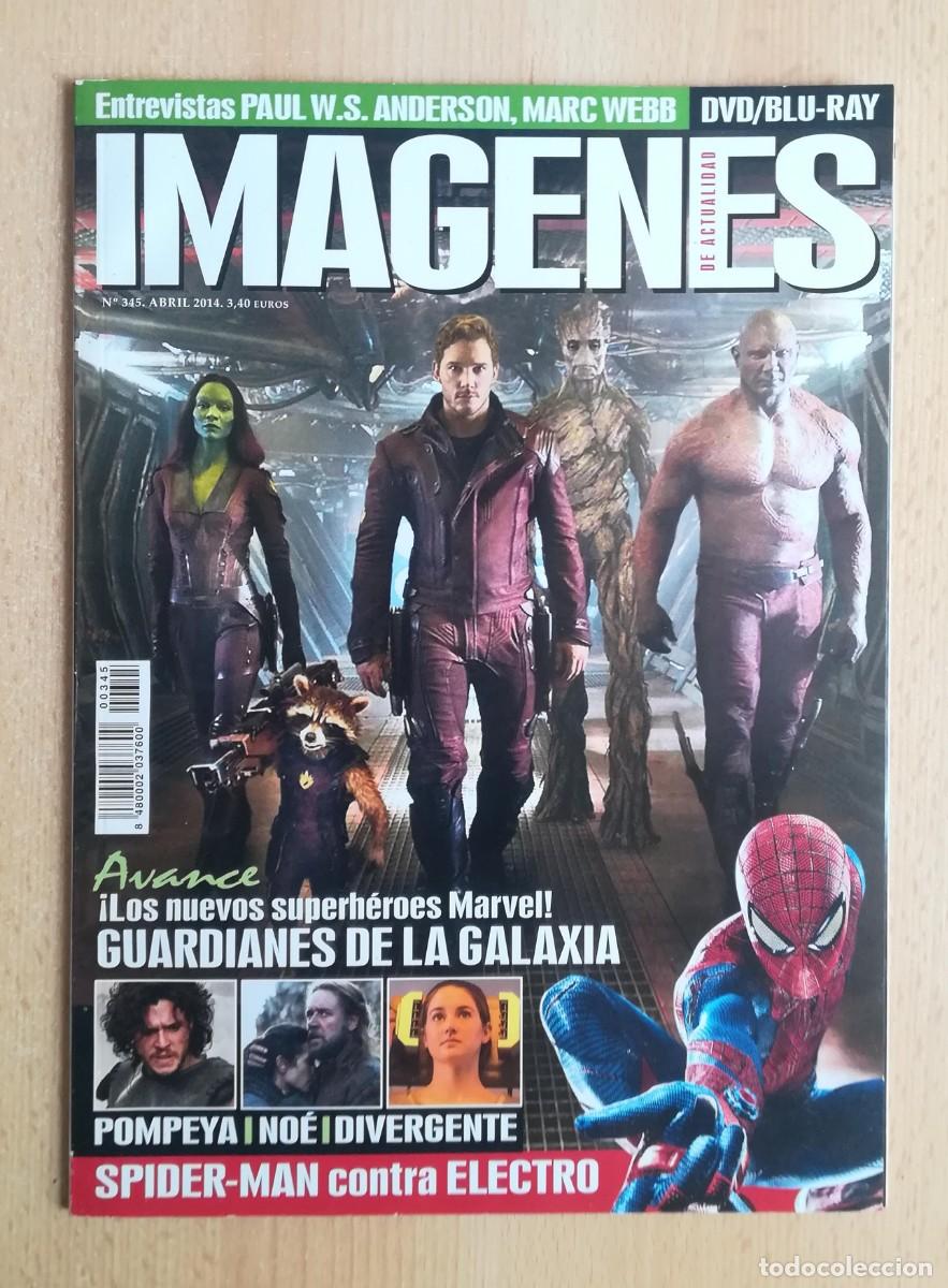 Cine: Im&aacute;genes de actualidad N&ordm; 345. Abril 2014. Guardianes de la galaxia. The Amazing Spider-Man 2.