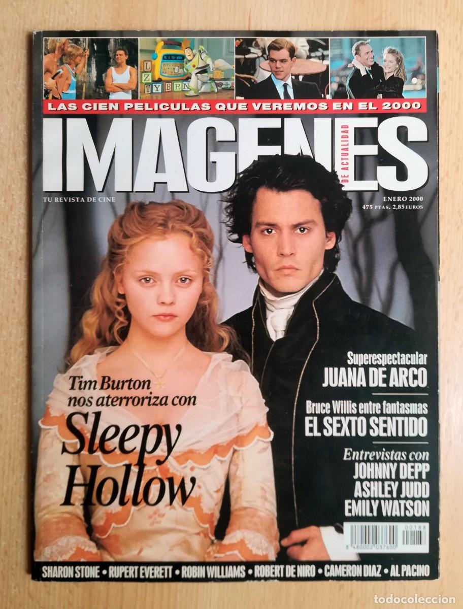 Cine: Im&aacute;genes de actualidad N&ordm; 188. Enero 200. Sleepy Hollow. El hombre elefante. El sexto sentido...