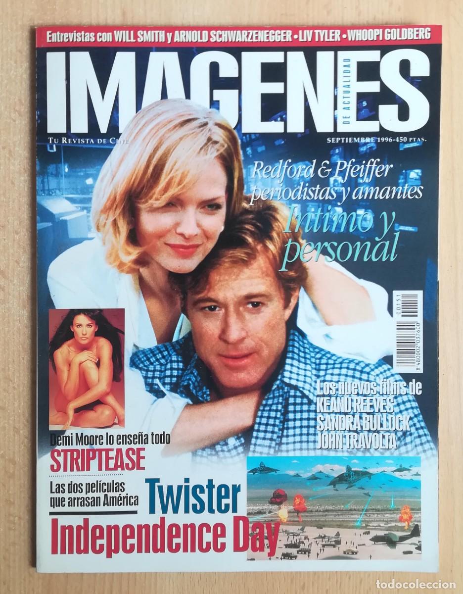 Cine: Im&aacute;genes de actualidad N&ordm; 151. Septiembre 1996. Twister. Phenomenon. Trainspotting. Streptease...