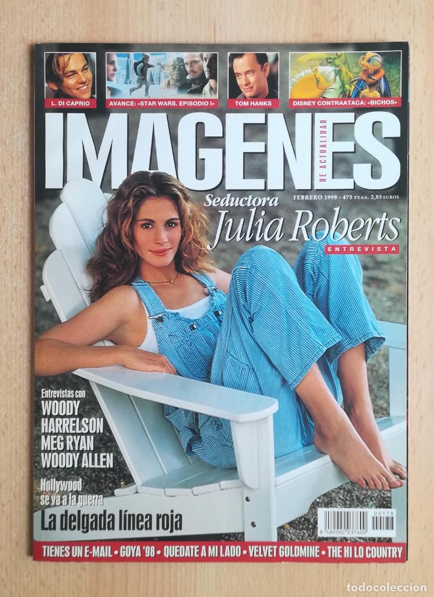 Cine: Im&aacute;genes de actualidad N&ordm; 178. Febrero 1999. Julia Roberts. Star Wars I. Supernova. Carrie 2. Bogart
