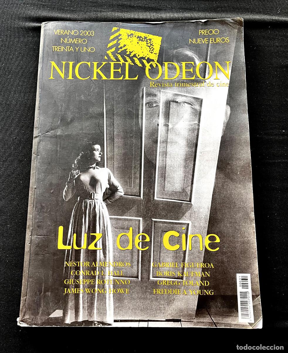 Cine: REVISTA TRIMESTRAL DE CINE NICKELODEON. VERANO 2003. NUM. 31. LUZ DE CINE