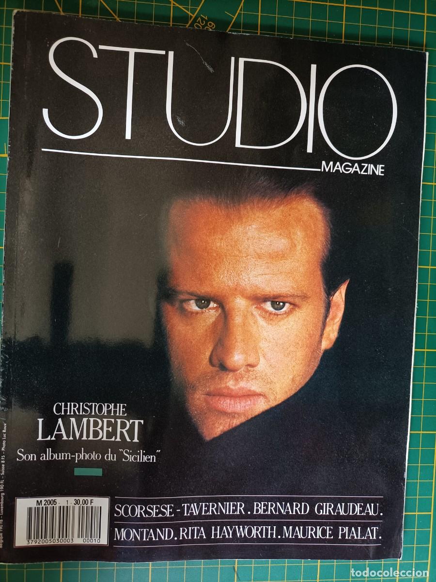 Cine: STUDIO MAGAZINE N&ordm; 1 Mars 1987 Christophe Lambert Scorsese Montand