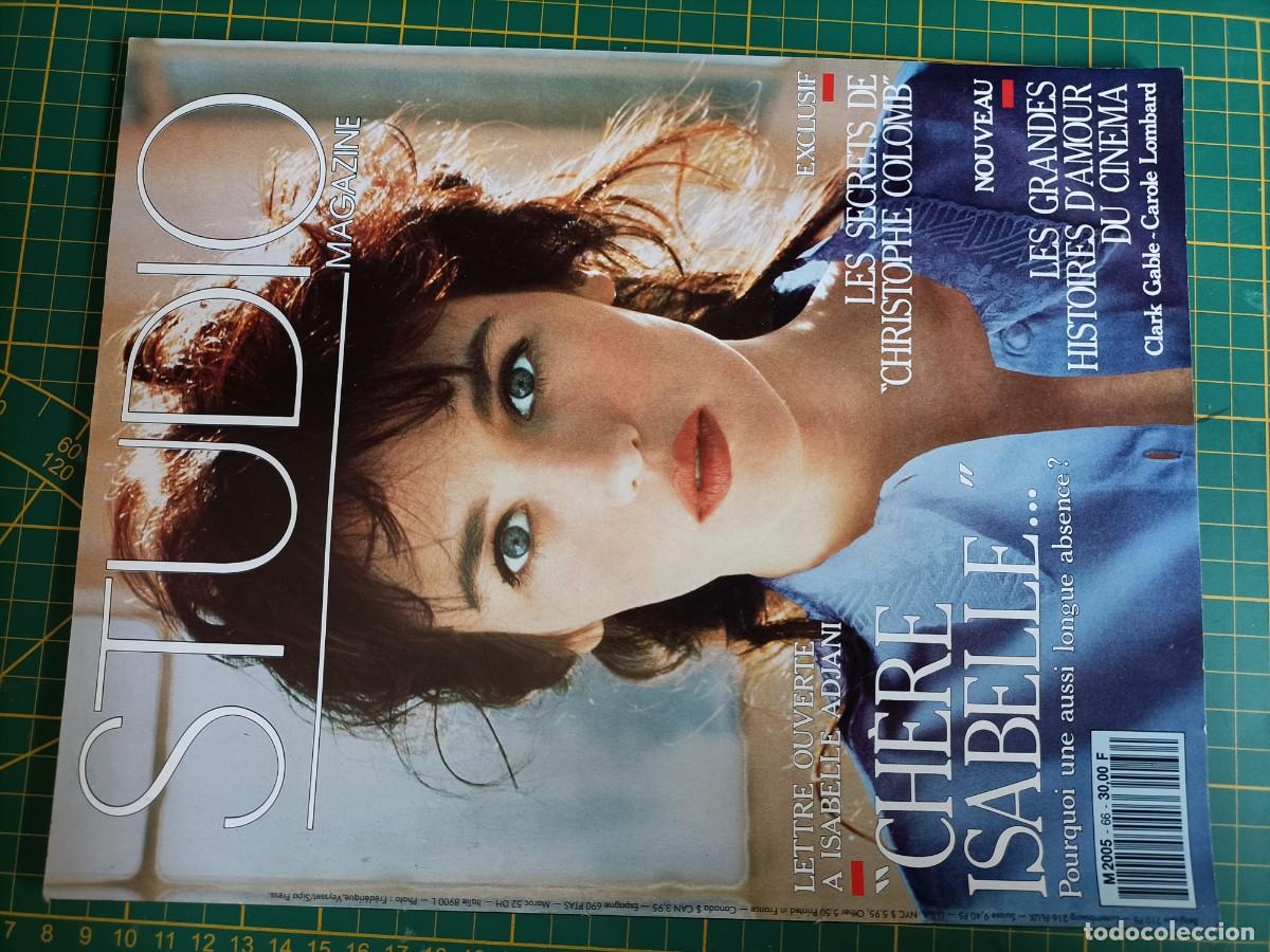 Cine: STUDIO MAGAZINE N&ordm; 66 Octobre 1992 Isabelle Adjani Meryl Streep