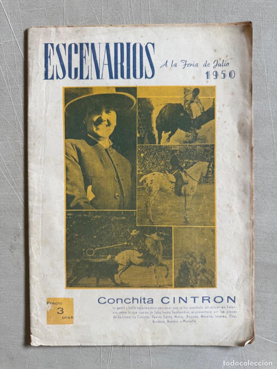 Cine: Revista Escenarios, Conchita Cinturon , Maria Antonia La Caramba, A&ntilde;o 1950
