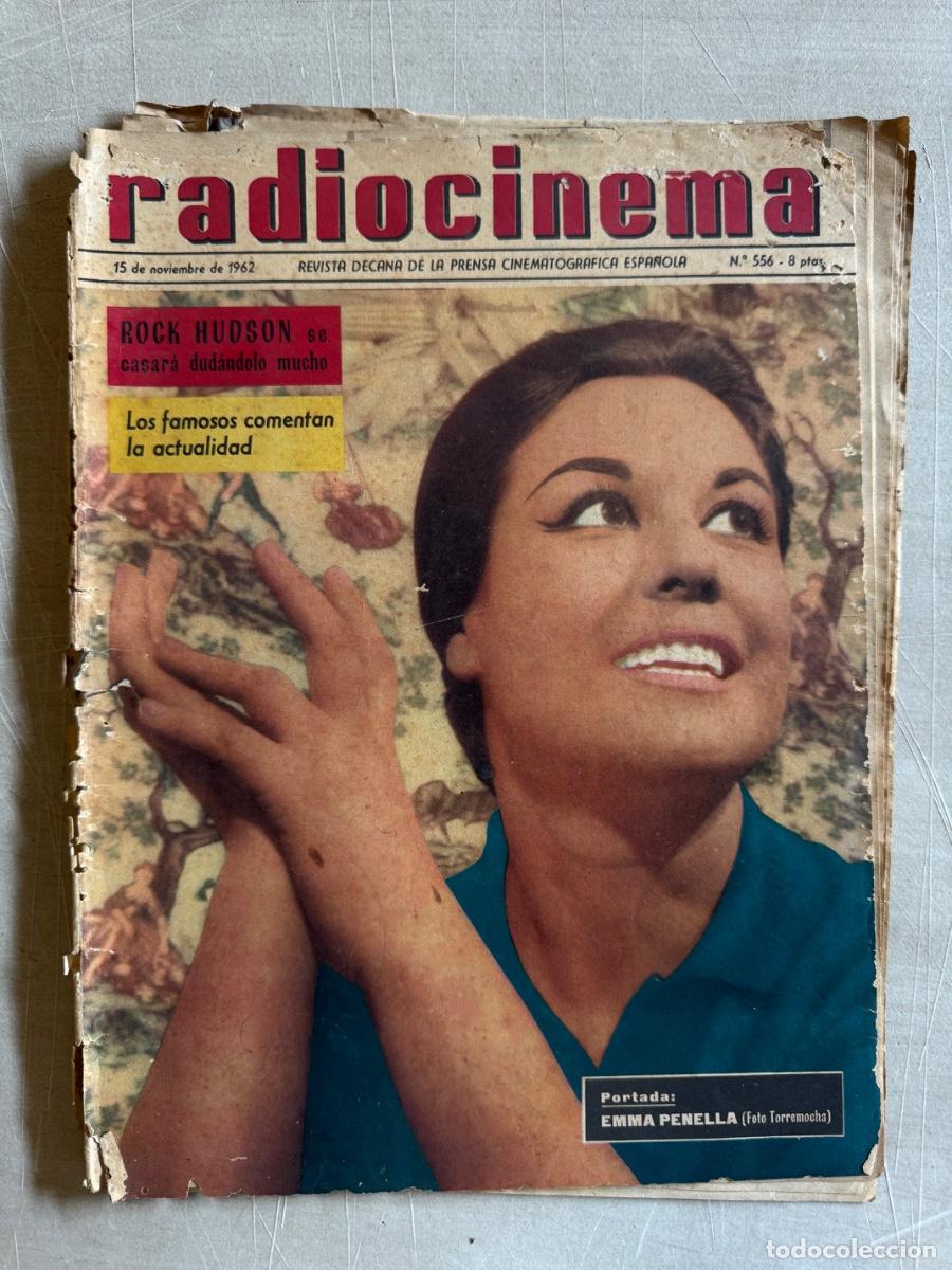 Cine: Revista Radiocinema, Emma Penella , Rock Hudson, A&ntilde;o 1962