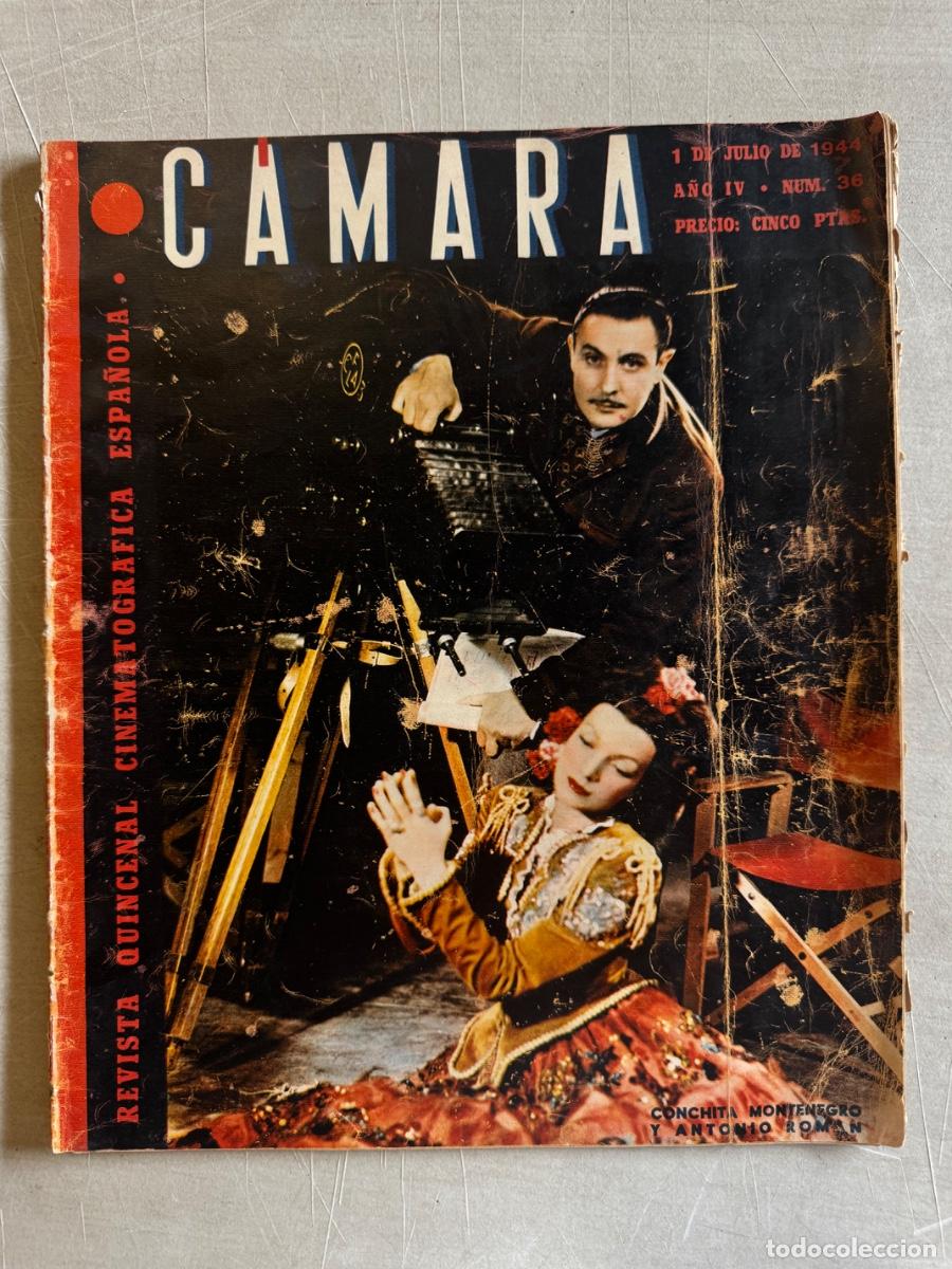 Cine: Revista Camara, Mary McLeod , Myrna Loy, A&ntilde;o 1944