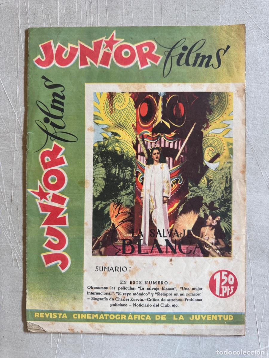 Cine: Revista Junior Films, Charles Korvin , Tim Waelan, A&ntilde;o 1948