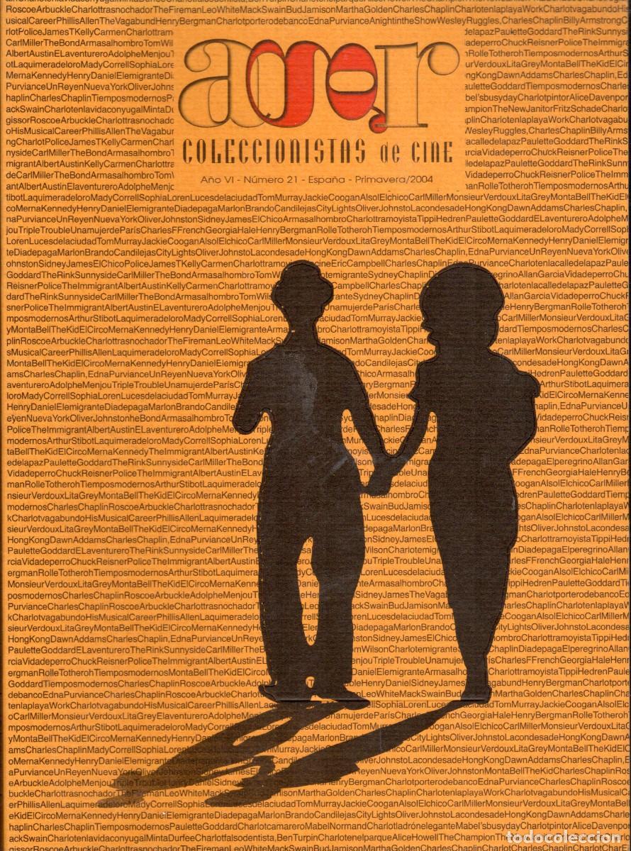 Cine: Revista AGR Coleccionistas de cine, n&uacute;mero 21, Primavera 2004.