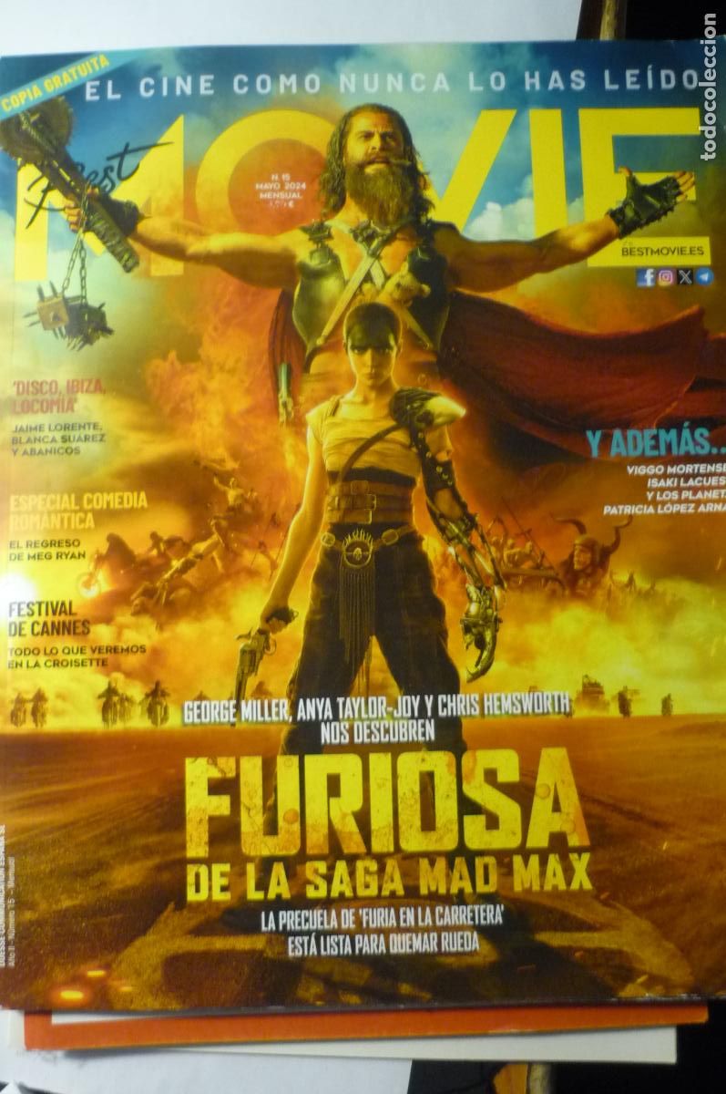 Cine: revista cine movie num 15 mayo 2024
