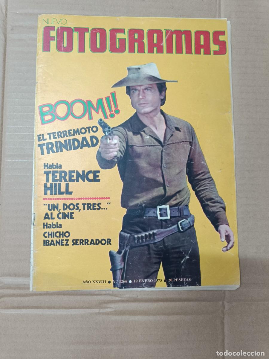 Cin&eacute;ma: ANTIGUA REVISTA DE CINE NUEVO FOTOGRAMAS, 1973 TERENCE HILL, TRINIDAD, CHICHO IBA&Ntilde;EZ SERRADOR -P3