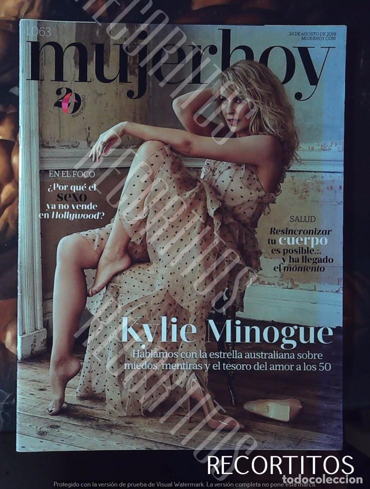 Cine: mujer hoy revista espa&ntilde;a kylie minogue roberto leal claudia schiffer kate moos el circo dakota 2019