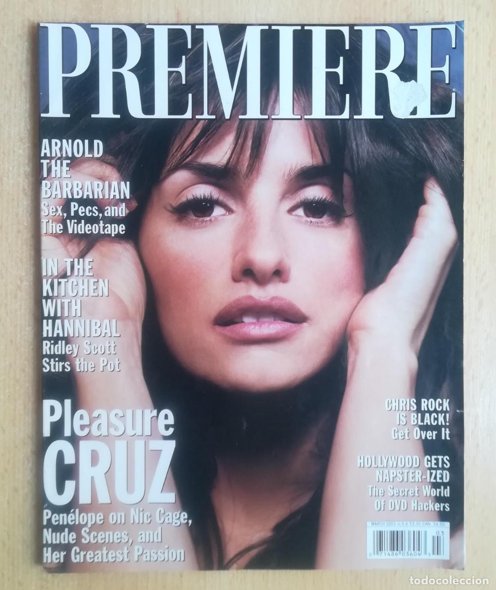 Cine: Revista Premiere. Marzo 2001. Pen&eacute;lope Cruz.
