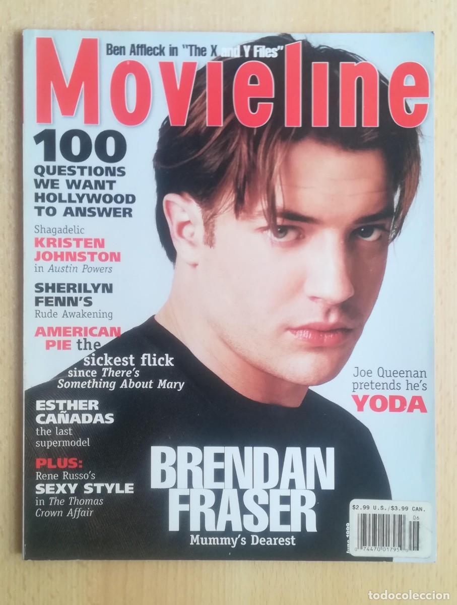 Cine: Revista Movieline. Abril 1999. Brendan Fraser. Kristen Johnston. Sherilyn Fenn's. Esther Ca&ntilde;adas...