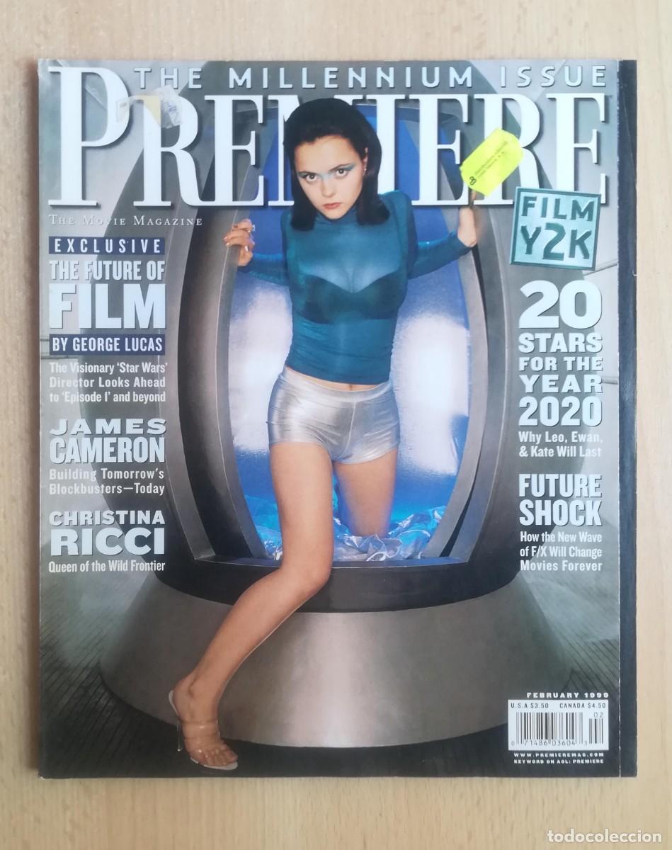 Cine: Revista Premiere. Febrero 1999. George Lucas. James Cameron. Christina Ricci. Kate Winslet...
