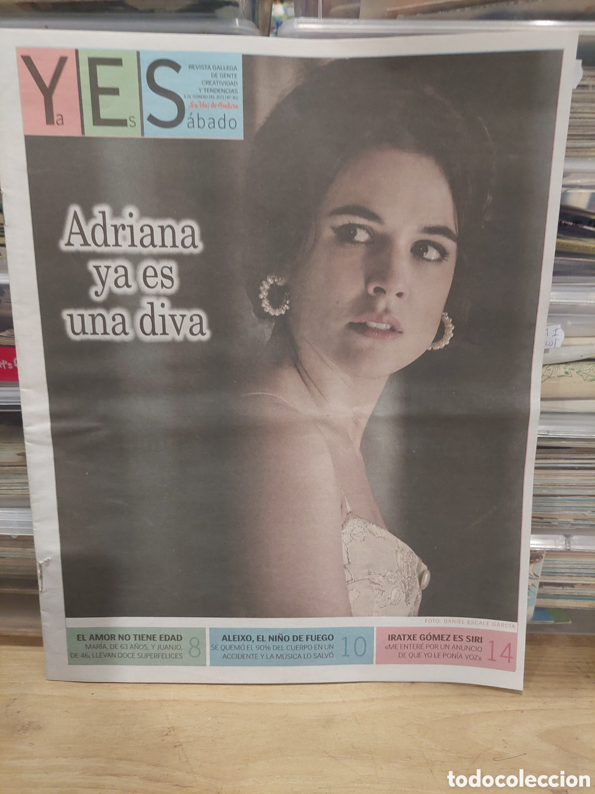 Cine: REVISTA GALLEGA YES 361 VOZ GALICIA VER SUMARIO ADRIANA UGARTE ACTIZ VER SUMARIO