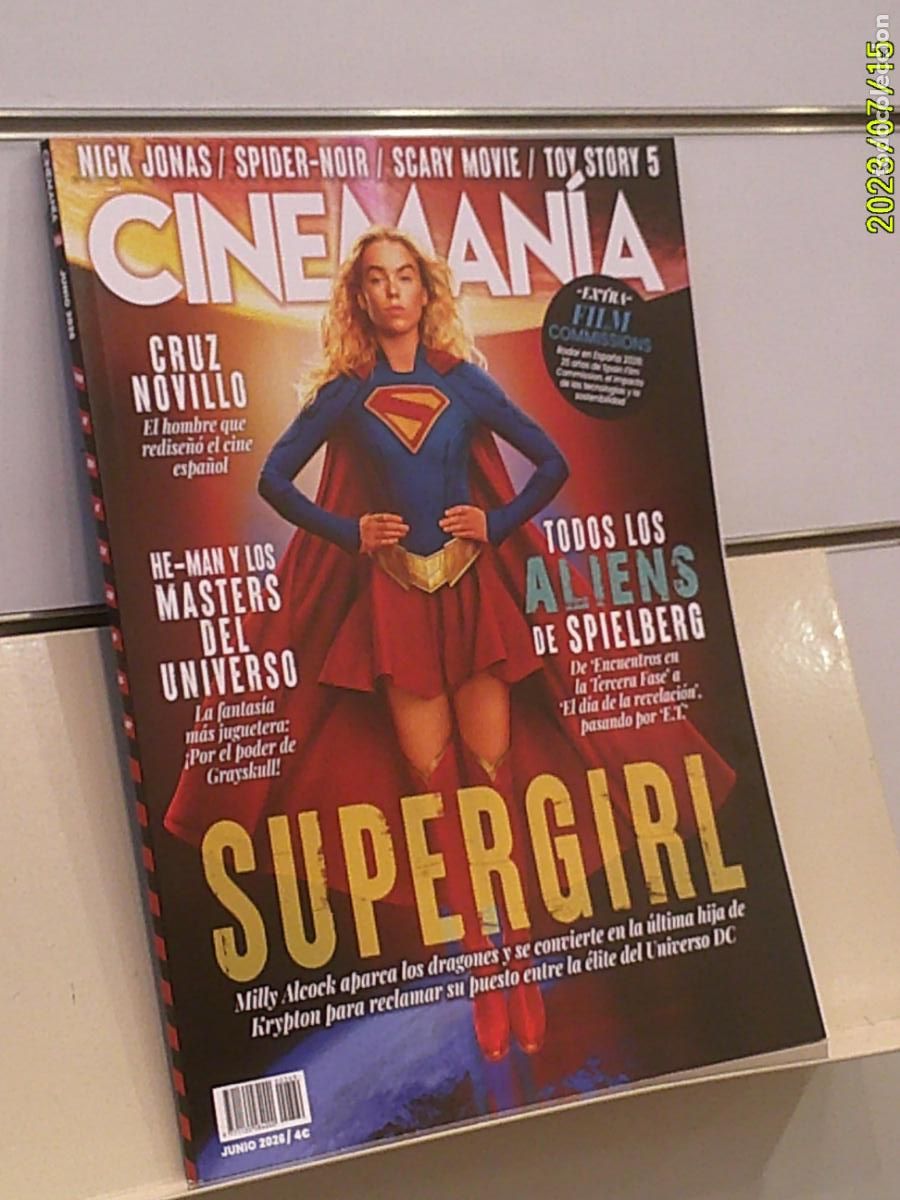 Cine: REVISTA CINEMANIA N&ordm; 369 JUNIO 2026 SUPERGIRL