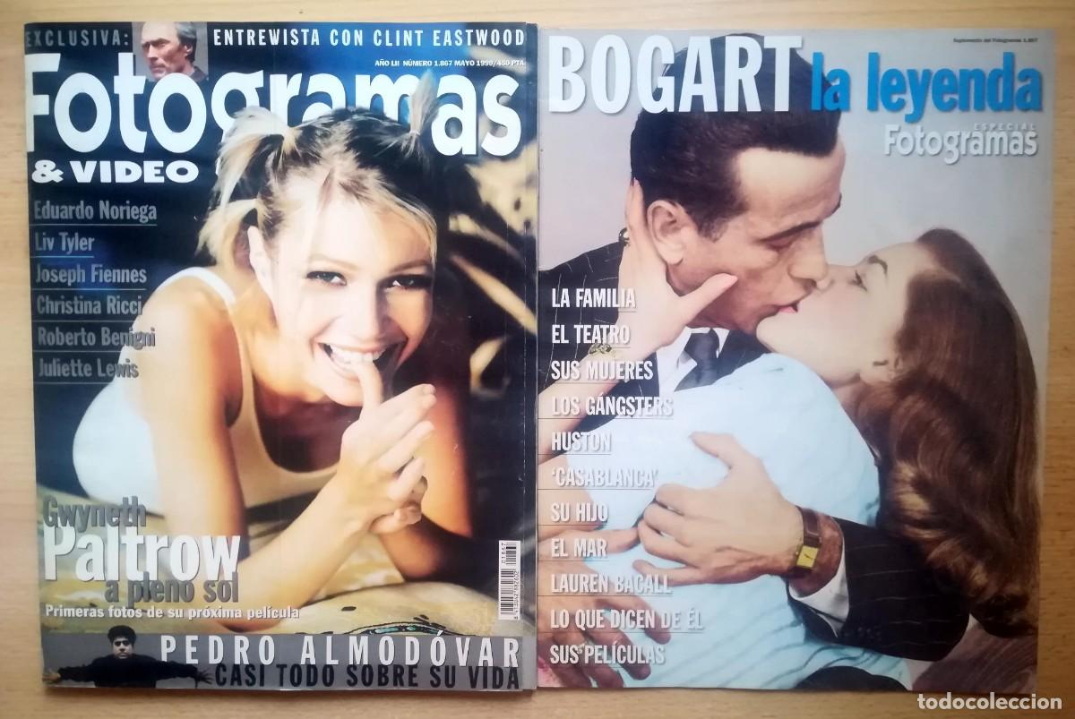 Cine: Fotogramas 1867 + Suplemento- Mayo 1999 Gwyneth Paltrow. Humphrey Bogart. Liv Tyler. Christina Ricci