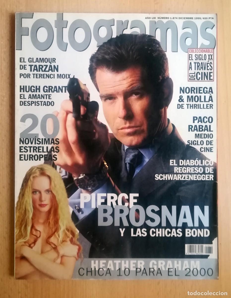 Cine: Fotogramas 1874 Diciembre 1999 Pierce Brosnan. Hugh Grant. Paco Rabal. Arnold Schwarzenegger...