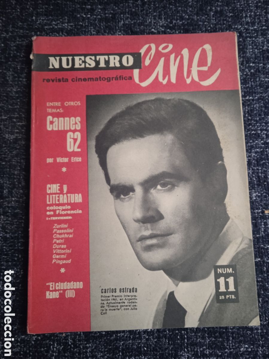 Cine: NUESTRO CINE N&ordm; 11 REVISTA DE CINE -CANNES 62