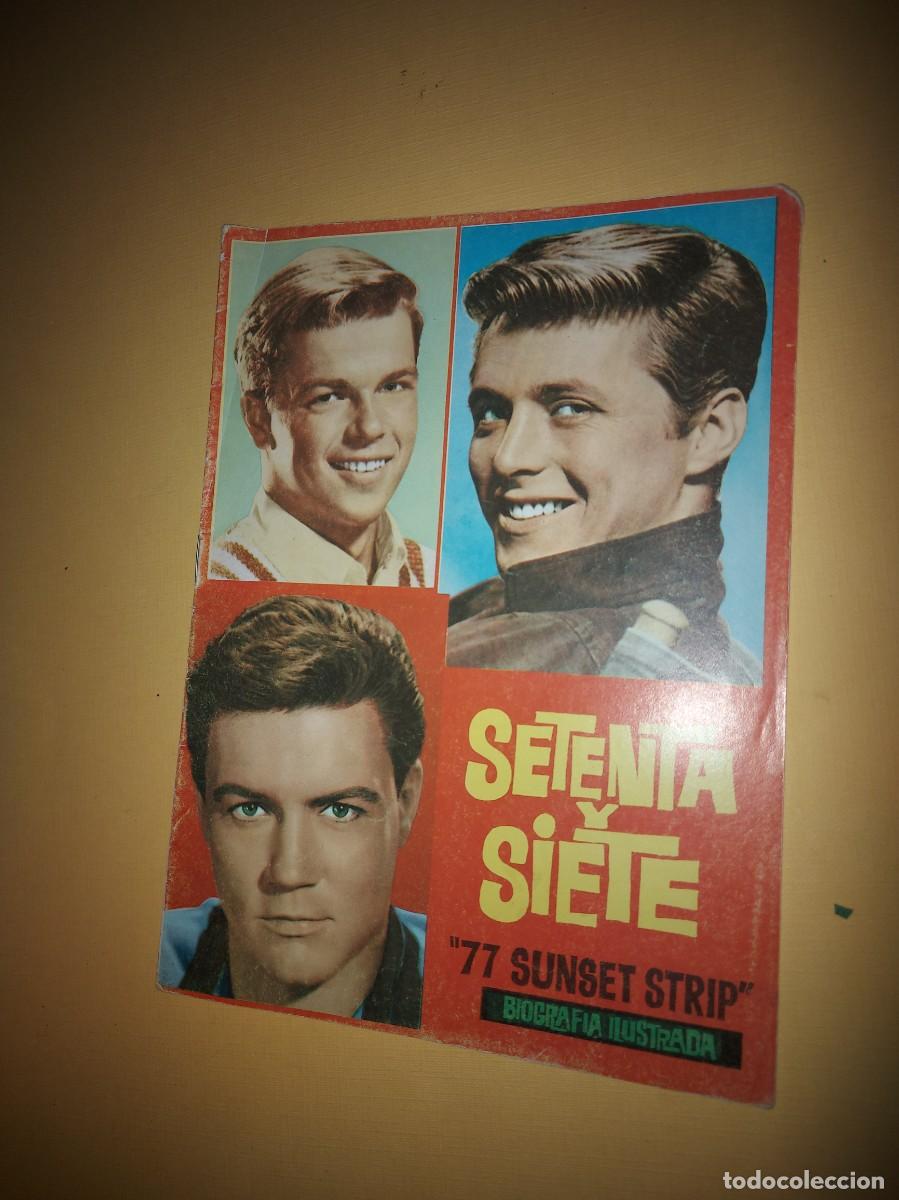 Cine: 77 SUNSET STRIP FIGURAS DE LA TV. BIOGRAFIA ILUSTRADA.