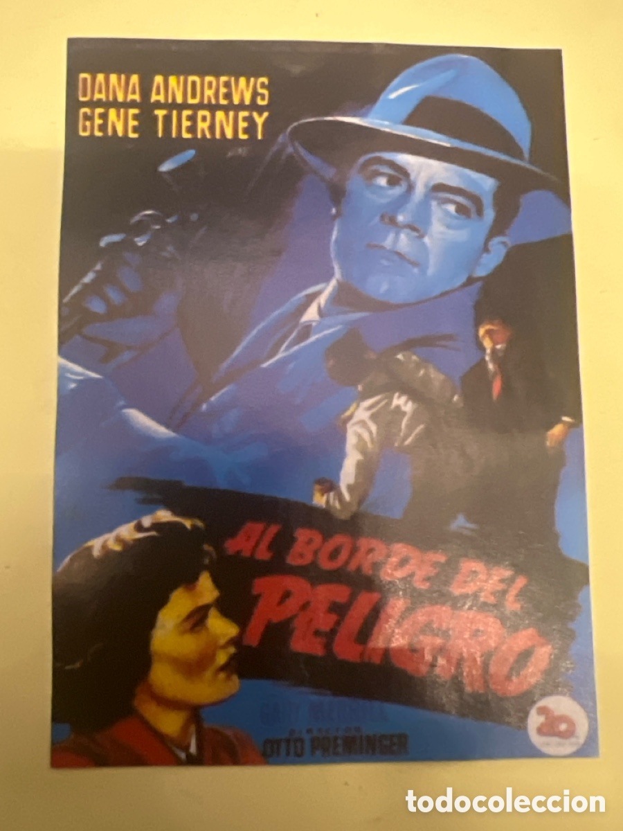 Cine: T1/F2/X2. FOLLETO DE CINE - AL BORDE DEL PELIGRO