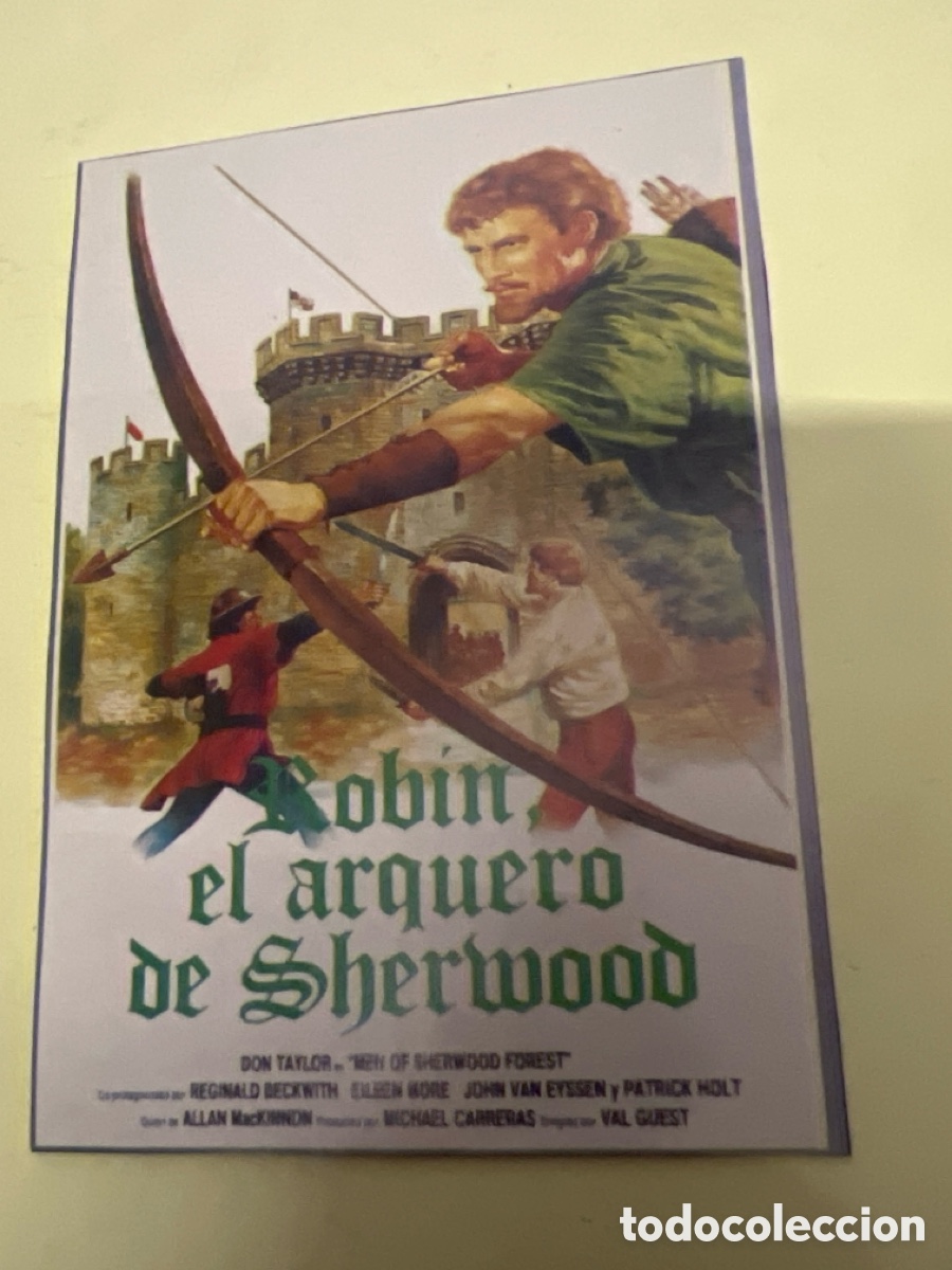 Cine: T1/F2/X5. ROBIN EL ARQUERO DE SHERWOOD