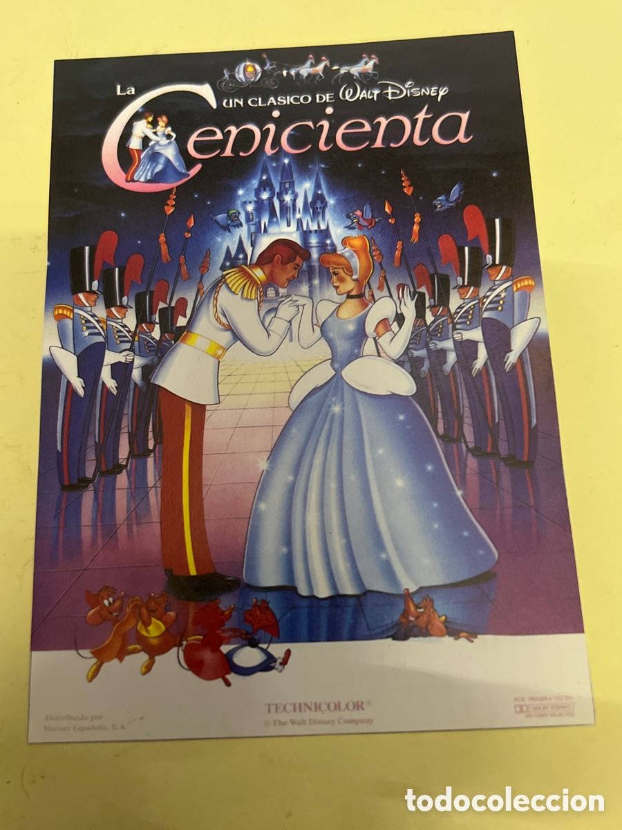 Cine: T1/F2/X13. FOLLETO DE CINE - CENICIENTA