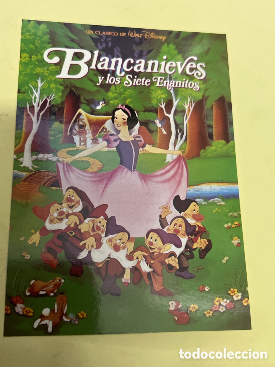 Cine: T1/F2/X15. FOLLETO DE CINE - BLANCANIEVES Y LOS SIETE ENANITOS