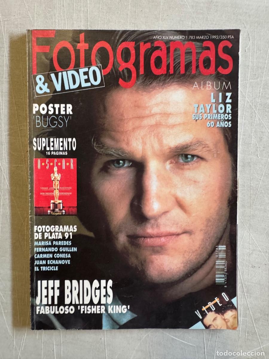 Cine: Revista Fotogramas, Liz Taylor, Jeff Bridges, A&ntilde;o 1992