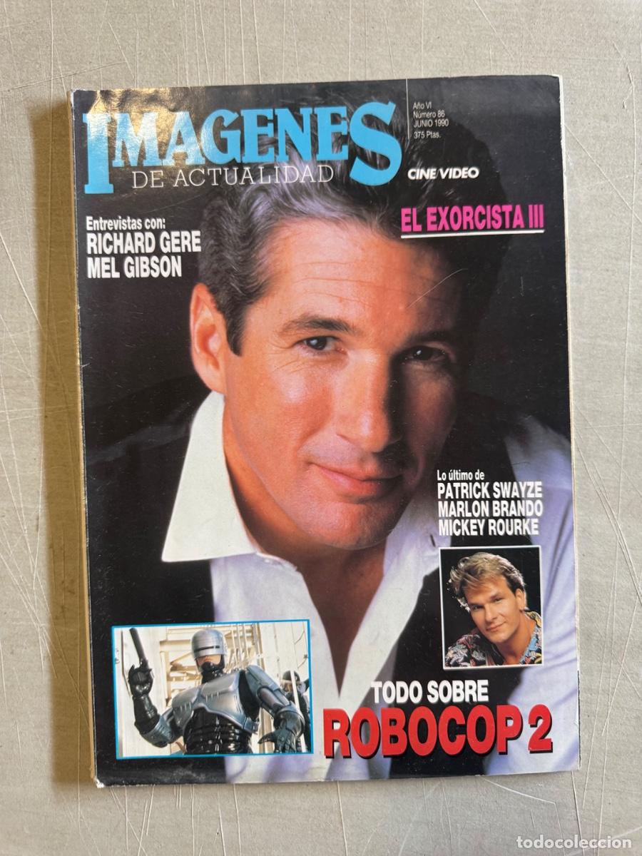 Cine: Revista Imagenes de Actualidad, Richard Gere, Mel Gibson, A&ntilde;o 1990