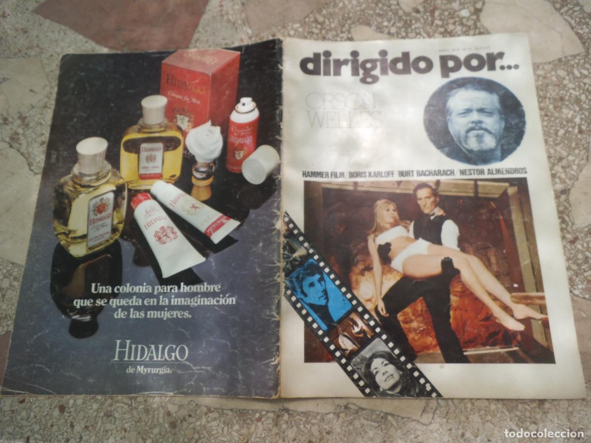 Cine: dirigido por n&ordm; 12, orson welles , boris karloff, nestor almendros ,hammer film, burt bacharach