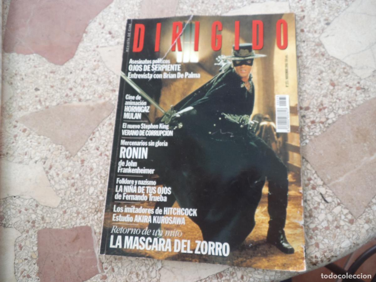 Cine: dirigido por n&ordm; 273, la mascara del zorro, ronin, la ni&ntilde;a de tus ojos, akira kurosawa