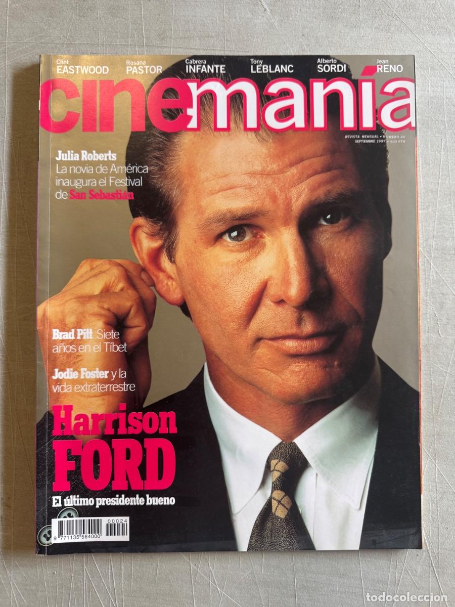 Cine: Revista Cinemania, Harrison Ford, Julia Roberts, A&ntilde;o 1997