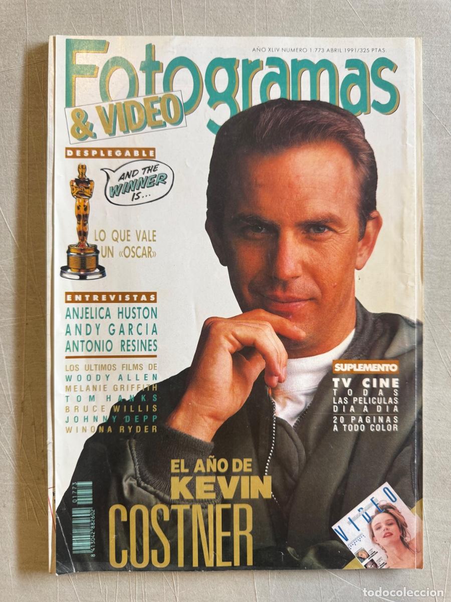 Cine: Revista Fotogramas, Kevin Costner, Antonio Resines, A&ntilde;o 1991