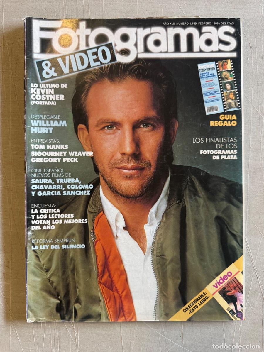 Cine: Revista Fotogramas, Kevin Costner, Tom Hanks, A&ntilde;o 1989