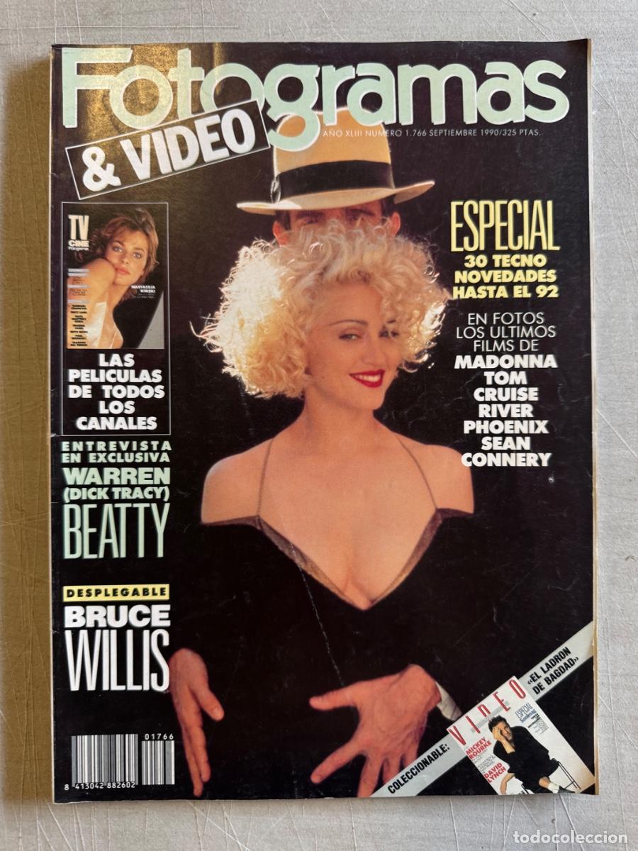 Cine: Revista Fotogramas, Madonna, Tom Cruise, A&ntilde;o 1990