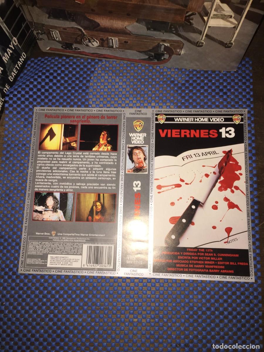 Cine: Caratula Viernes 13 - CPeq. - edicion cine fastatico