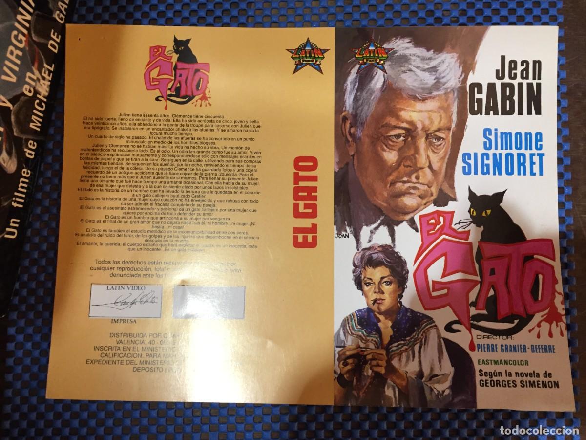 Cine: Caratula El Gato - Pierre Granier