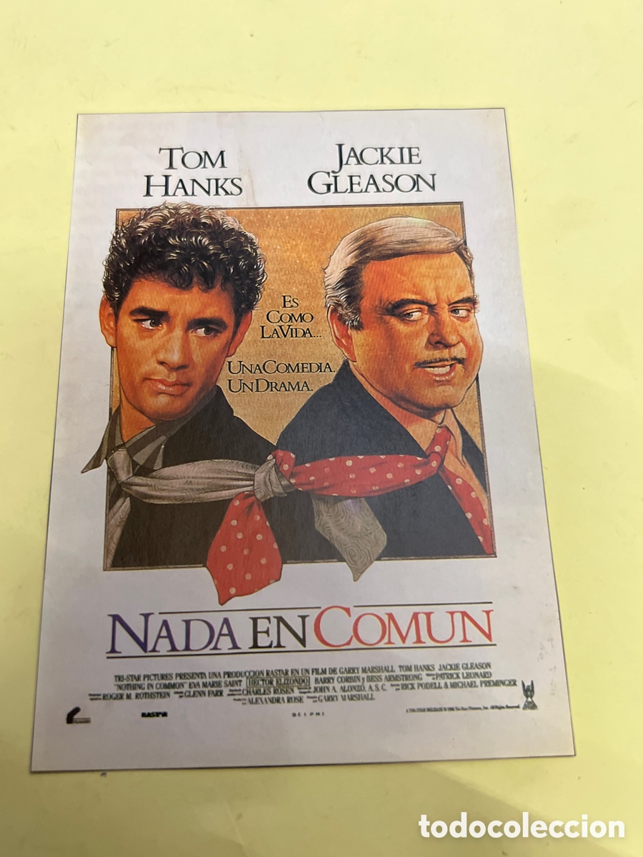 Cine: T1/F2/X38. FOLLETO DE CINE - NADA EN COM&Uacute;N
