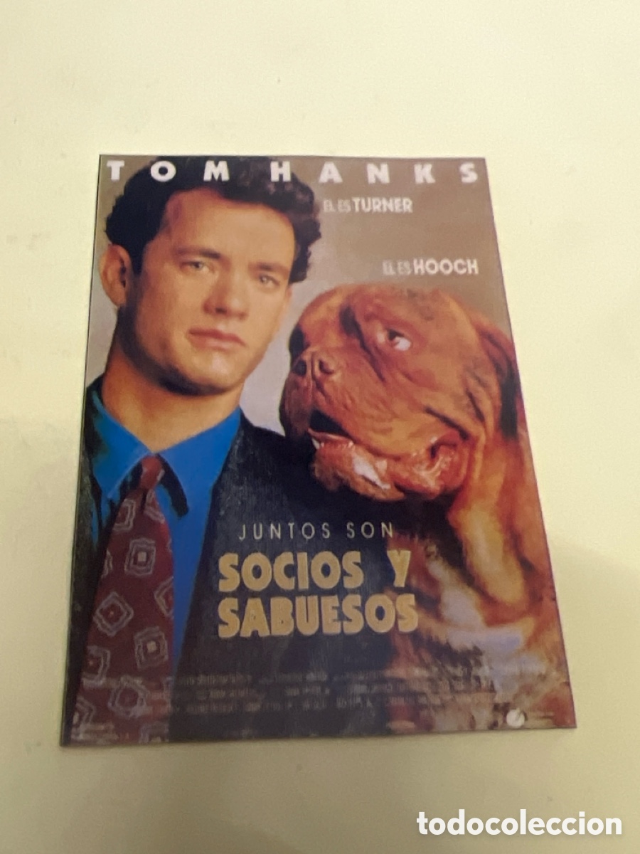 Cine: T1/F2/X41. FOLLETO DE CINE - SOCIOS Y SABUESOS