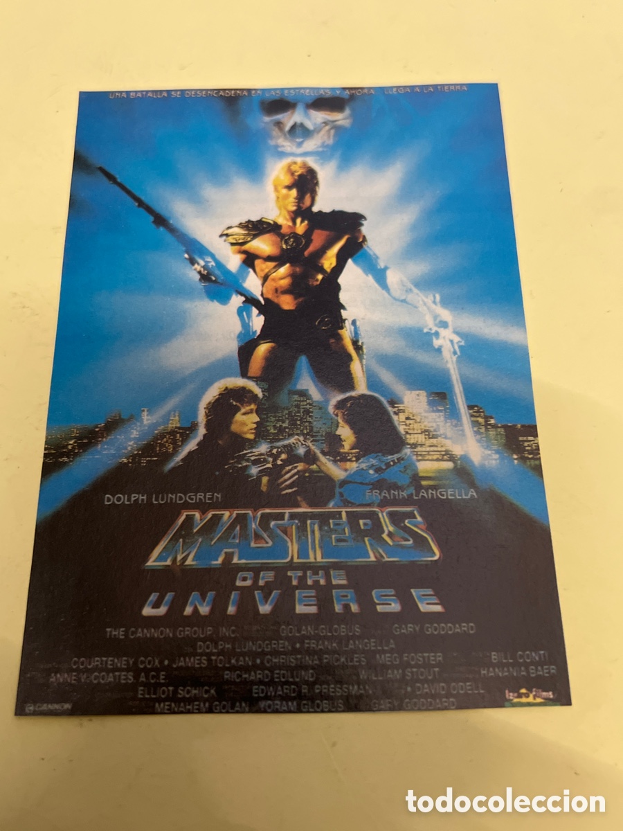 Cine: T1/F2/X48. FOLLETO DE CINE - M&Aacute;STERS OF THE UNIVERS
