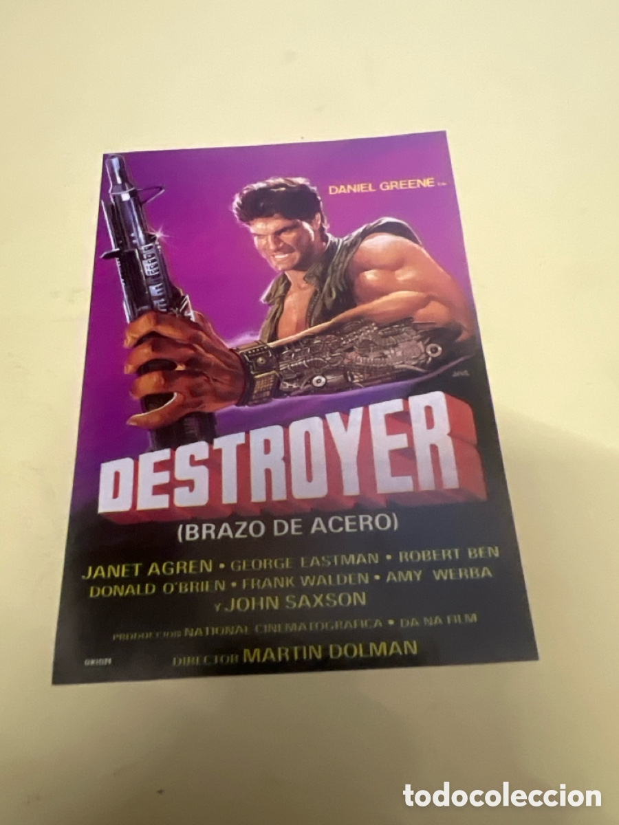 Cine: T1/F2/X49. FOLLETO DE CINE - DESTROYER