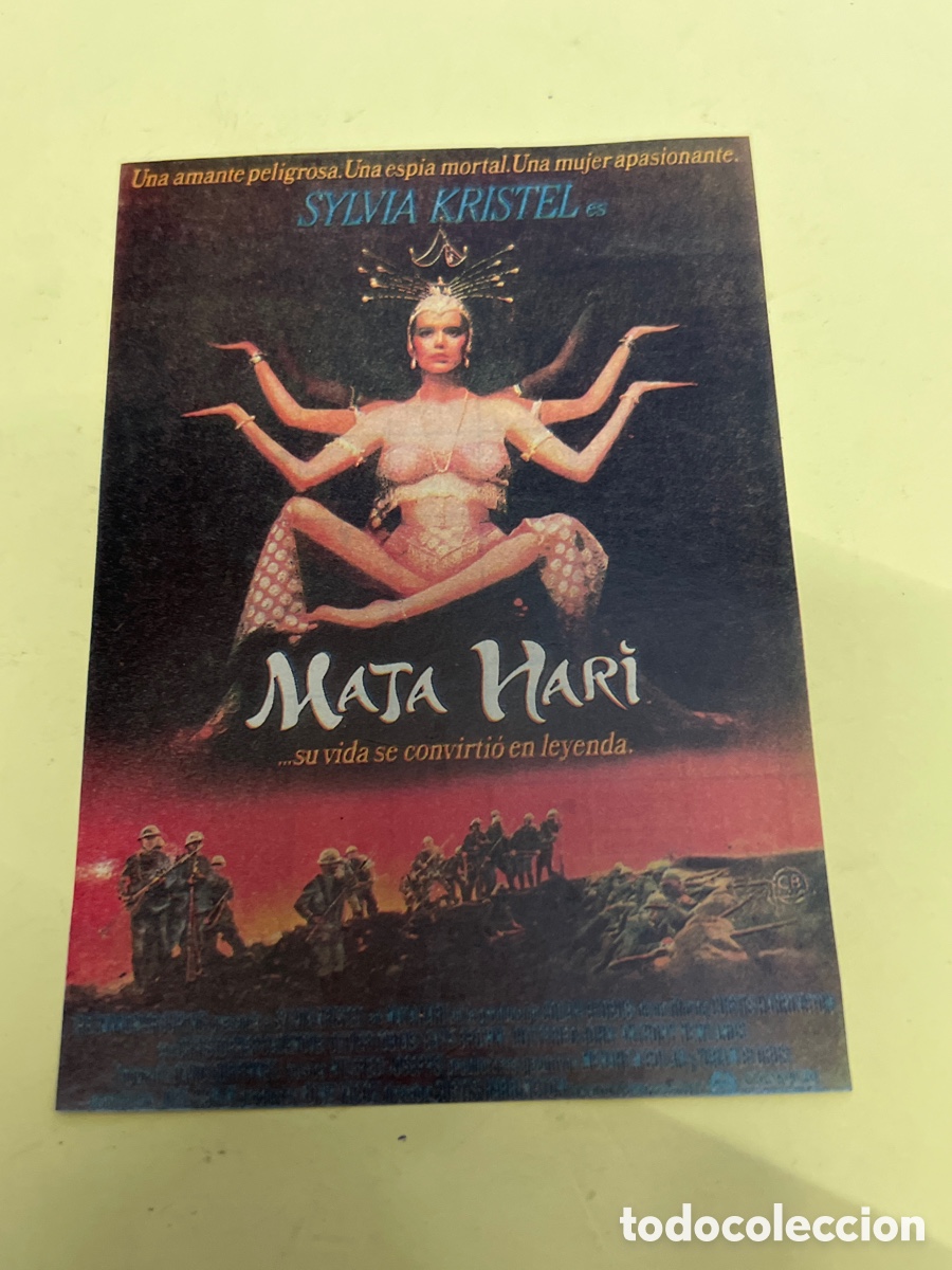 Cine: T1/F2/X52. FOLLETO DE CINE - MATA HARI