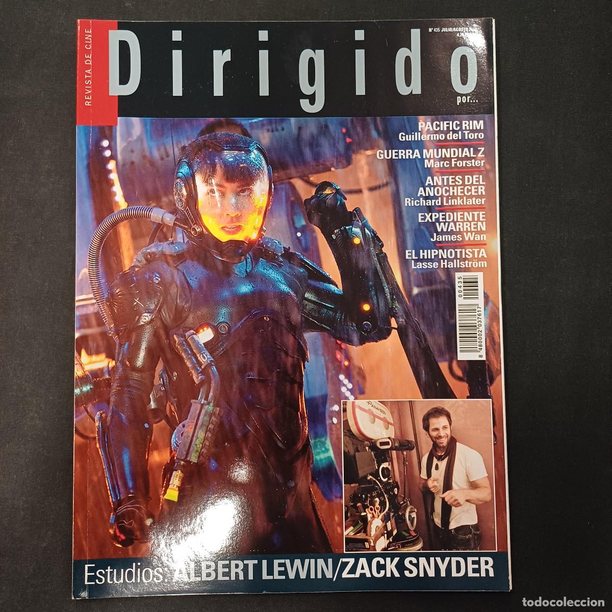 Cine: REVISTA DE CINE/DIRIGIDO POR/N&ordm; 435 ALBERT LEWIN-ZACK SNYDER.
