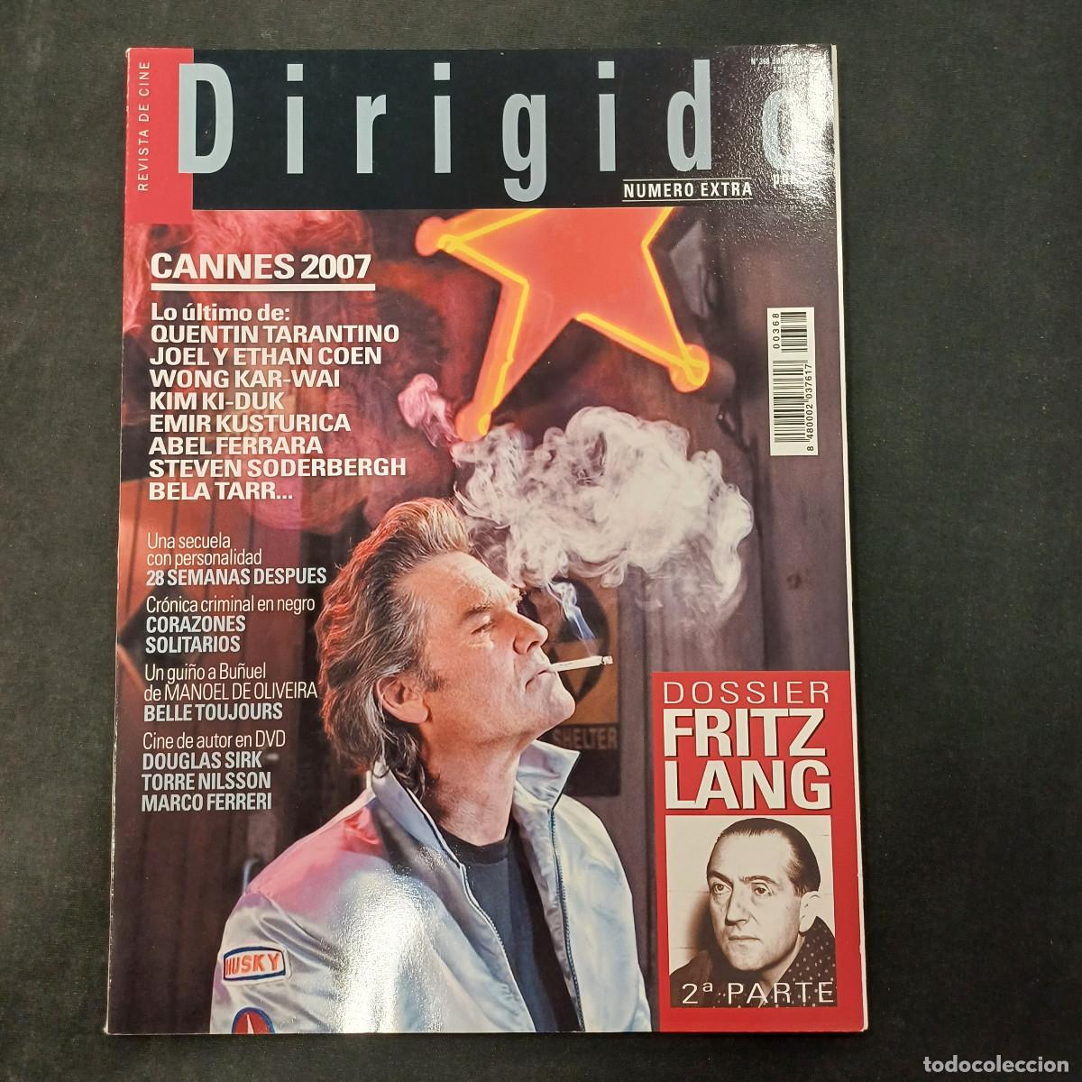 Cine: REVISTA DE CINE/DIRIGIDO POR/N&ordm; 368 FRITZ LANG 2&ordf; PARTE.