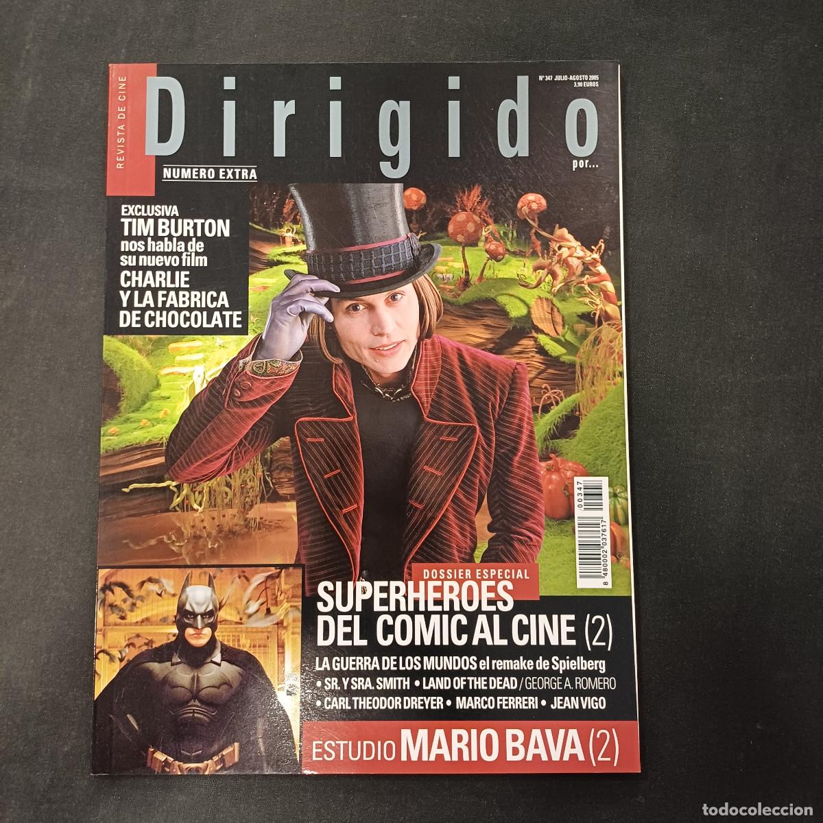 Cine: REVISTA DE CINE/DIRIGIDO POR/N&ordm; 347 NUMERO EXTRA SUPERHEROES DEL COMIC AL CINE.