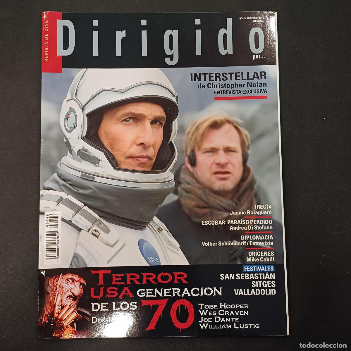 Cine: REVISTA DE CINE/DIRIGIDO POR/N&ordm; 449 TERROR USA GENERACION DE LOS 70 II.