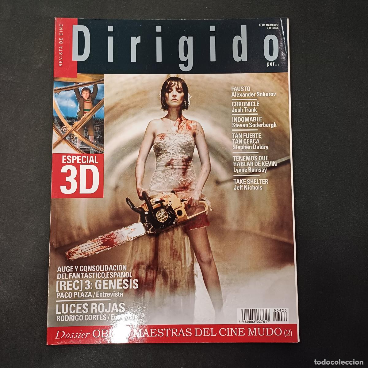 Cinema: REVISTA DE CINE/DIRIGIDO POR/N&ordm; 420 ESPECIAL 3D-OBRAS MAESTRAS DEL CINE MUDO II.