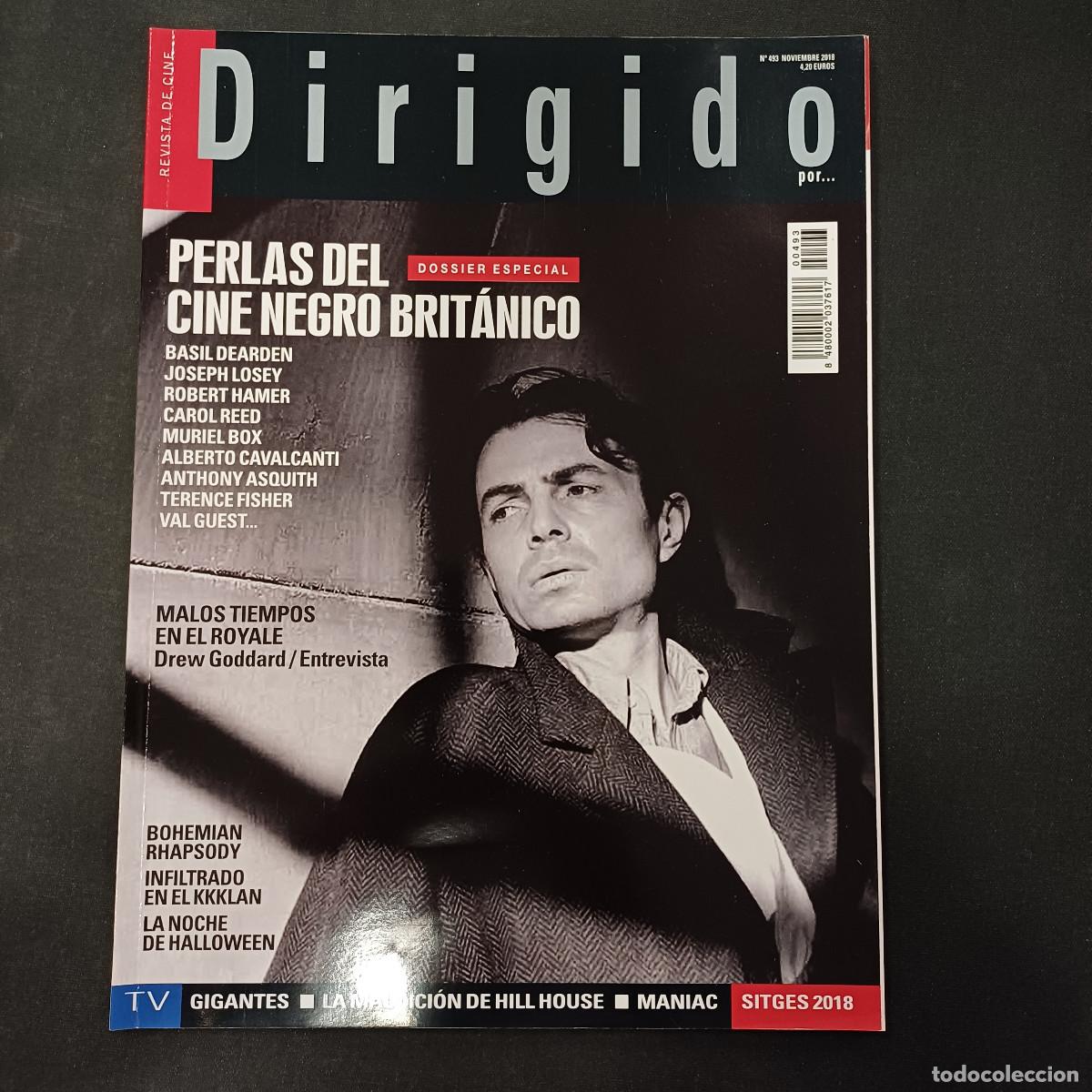 Cine: REVISTA DE CINE/DIRIGIDO POR/N&ordm; 493 PERLAS DEL CINE NEGRO BRITANICO.